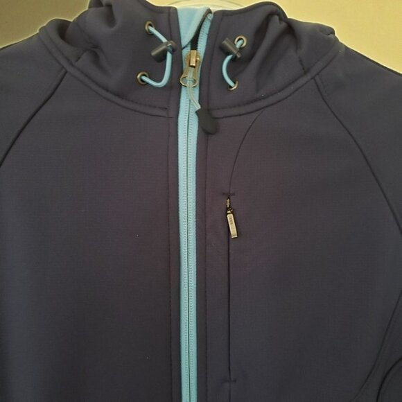 Signature ladies softshell jacket with hoodie - Picture 3 of 7